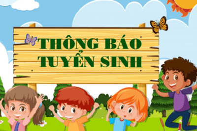 TRƯỜNG MẦM NON HOA SEN THÔNG BÁO TUYỂN SINH NĂM HỌC 2025 - 2026