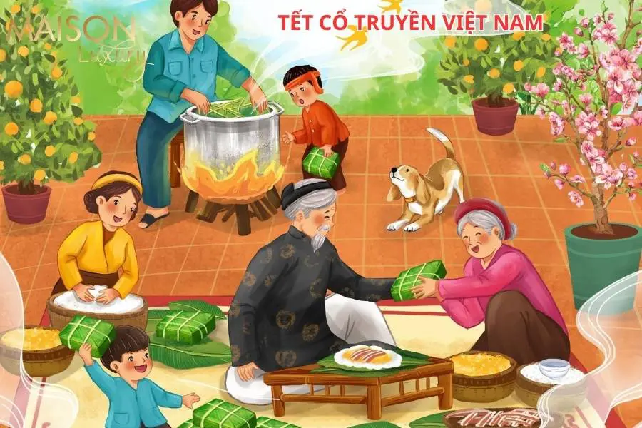 KHỐI LÁ TUẦN 02 : NGÀY TẾT QUÊ EM